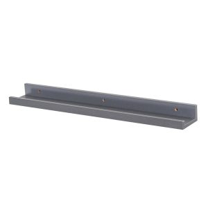 57cm Floating Picture Ledge Wall Shelf - Grey