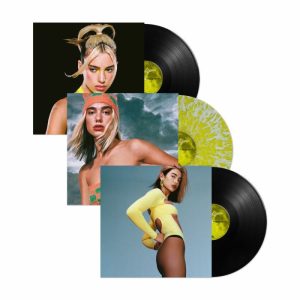 Dua LIPA - Future Nostalgia (5th Anniversary Edition), clear & yellow splattered & black vinyl 3xLP + booklet