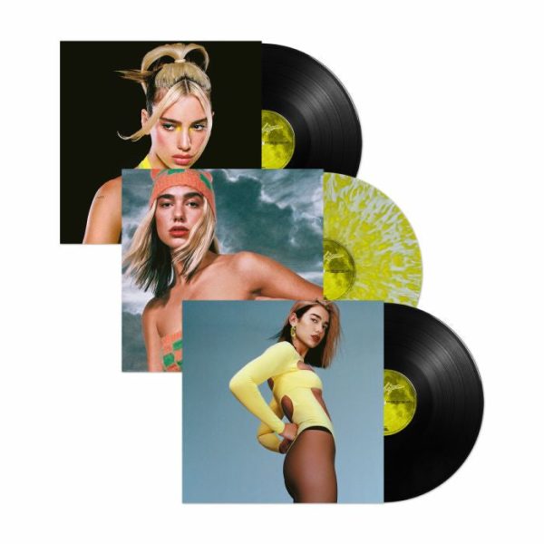 Dua LIPA - Future Nostalgia (5th Anniversary Edition), clear & yellow splattered & black vinyl 3xLP + booklet