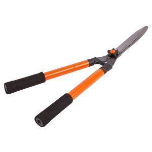 Red 33.5-55.5cm Carbon Steel Telescopic Hedge Shears