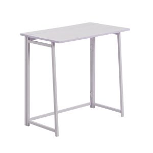 Deluxe Wooden Folding Desk - Lilac