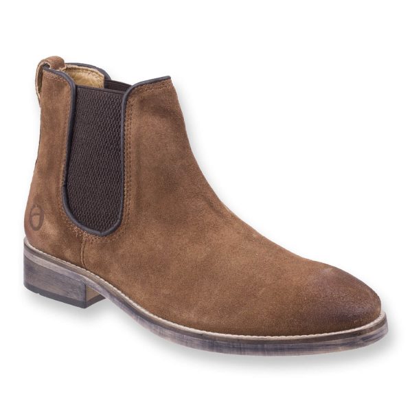 Mens Corsham Chelsea Boot Camel 6