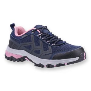 UK Size 4 Wychwood Recycled Walking Shoe Navy/Pink