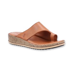 Womens Elissa Toepost Sandal Tan 7