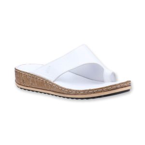 Womens Elissa Toepost Sandal White 4