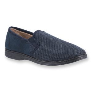 Uk 9 Tim Slipper Navy