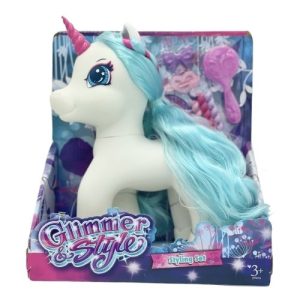 Glimmer & Style Unicorn Hair Styling Set