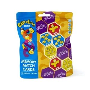 CBeebies Memory Match Cards Bag