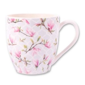 Pink Floral Print Hugga Mug