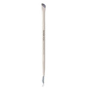 EIGSHOW Eyebrow Brush, Sickle Angled Eye Brow Brush, Perfect for Lining and Shaping Brows, Spoolie for Brows or Lashes Eyelash Comb Brushes Duo Brow B