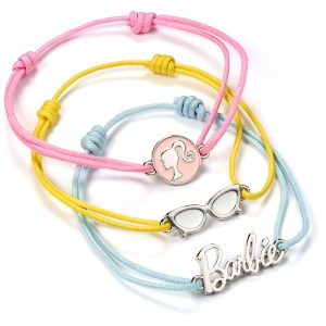 Barbie  Set of three Friendship Bracelets - Silver