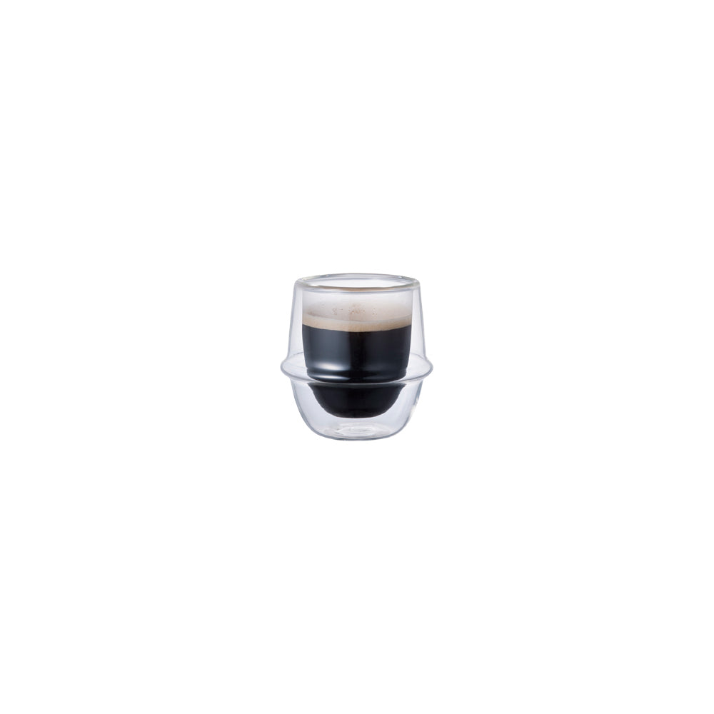 Kinto Kronos Double Wall Espresso Cup