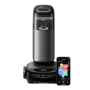 eufy Omni S1 Pro, Robot Vacuum Cleaner with Mop, HydroJet, Incredible Suction, Obstacle Avoidance,Eco-Clean Ozone, Lift Mop, Auto Washing & Drying, Au