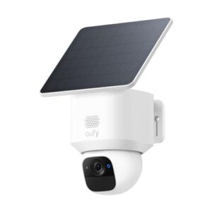 eufy Security SoloCam E30 2K Solar Security Camera Outdoor Wireless, 360° Pan & Tilt Home Security Camera, Solar Powered, AI Tracking, IP65 Weatherpr