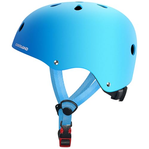 Odoland Kids Bike Helmet for Boys Girls, Adjustable and Ventilated Safety Cycling Helmet for Multi-Sport Protection Kids Age 5-10 for Cycling Skating