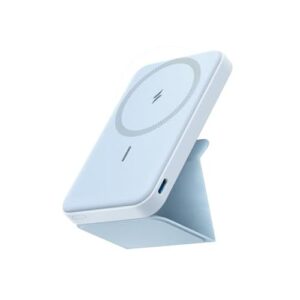 Anker Power Bank, 622 Magnetic Battery (MagGo), 5000mAh Foldable Magnetic Wireless Portable Charger and USB-C for iPhone 16/16 Plus/16 Pro/16 Pro Max,