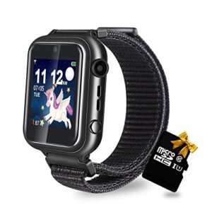 Retysaz Kids Smart Watch 24 Game Smart Watch for kids Pedometer Phone Fashion Smartwatches for Children 3-14 Great Gifts To Girls Boys Electronic Lear