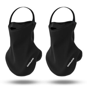 Odoland Balaclava Ski Face Mask for Men Women Youth, Unisex Adjustable Winter Half-Face Anti-Fog Mask Neck Warmer with Velcro Suitable for Skiing Snow