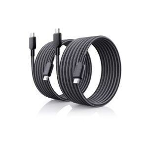 Anker 240W USB C to USB C Cable (2Pack,6ft), Type C Charger Cable Fast Charging for MacBook Pro, iPhone 17/16/15 Pro Max, iPad Pro, Samsung Galaxy,and