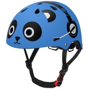 Odoland Kids Bike Helmet for Boys Girls, Adjustable and Ventilated Safety Cycling Helmet for Multi-Sport Protection Kids Age 5-10 for Cycling Skating