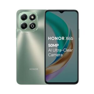 HONOR X6b Mobile Phone Unlocked, 6.56-Inch 90Hz Fullview Display, 4GB+128GB, 5200 mAh Long-lasting Battery, 50MP Triple Camera, Android (2 Year Warran