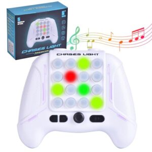 Fast Push Game Sensory Fidget Toys, Quick Light Up Pop Game, Upgraded Handheld Game Machine Toy For Ages 4-8, Christmas Stocking Filler Gift for Kids