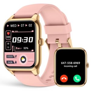 EGQINR Smart Watches for Women, 1.78" AMOLED 368 * 448 HD Screen, 69 Sports Modes Fitness Tracker with Heart Rate, Blood Pressure, Blood Oxygen, Sleep