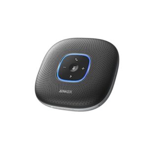 Anker Conference Microphone, PowerConf Bluetooth Speakerphone with 6 Mics, Enhanced Voice Pickup, 24H Call Time, USB C, Computer Conference Speaker Co