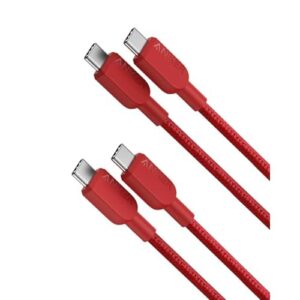 Anker USB C Cable, USB C to USB C Cable (3ft,2Pack), (60W/3A) USB C Charger Cable Fast Charge for iPhone 17/16/15, iPad Pro, Samsung Galaxy, MacBook P