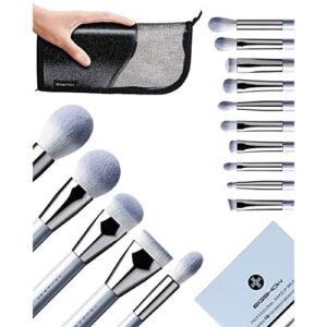 Makeup Brush Set, EIGSHOW 15 Pcs Professional Make Up Brushes Kit, Foundation Powder Concealers Eye Shadows Makeup for Eye Face Liquid Cream Cosmetics