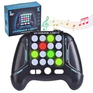 Fast Push Game Sensory Fidget Toys, Quick Light Up Pop Game, Upgraded Handheld Game Machine Toy For Ages 4-8, Stocking Filler Gift for Kids Boys Girls