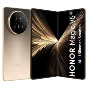HONOR Magic V5 5G AI Foldable Phone, Sim Free, 8.8mm Folding Screen Smartphone, 5690mAh All-Day Battery, 16GB+512GB, Snapdragon® 8 Elite Mobile Platf