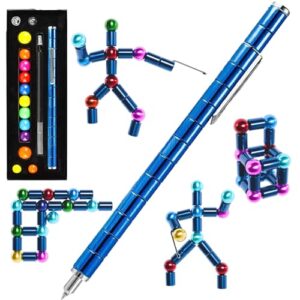 Fidget Magnetic Pen, Decompression Ballpoint Magnet Pen Birthday Gifts for Men Teen, Christmas Stocking Filler Gift For Teenage Boys Girls, Unique Coo