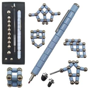 Fidget Magnetic Pen, Decompression Ballpoint Magnet Pen Birthday Gifts for Men Teen, Christmas Stocking Filler Gift For Teenage Boys Girls, Unique Coo