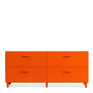 String Relief Chest of drawers, low